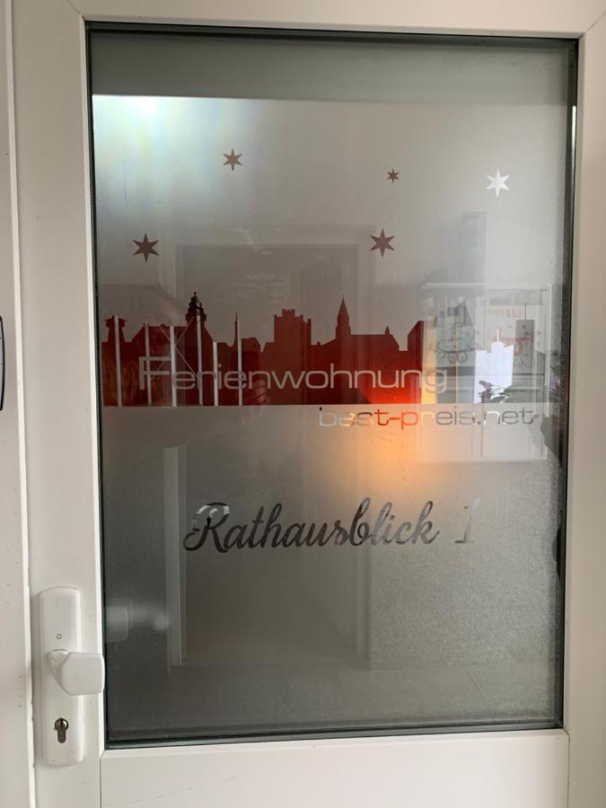 Exklusive Stadtwohnung Am Elbradweg: Best-Preis-Fewo Rathausblick 1 Fuer Max. 3 Pers. Inkl. Wlan, Prime Video & Self Check-In Віттенберґе Екстер'єр фото